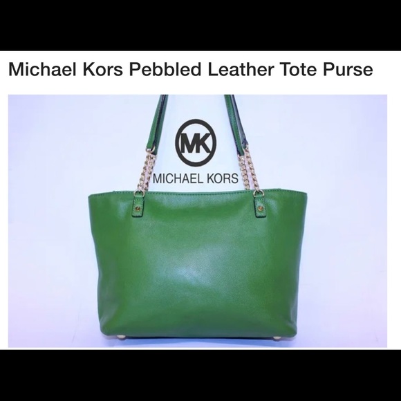 Michael Kors Bags Michael Kors Hunter Green Tote Bag Poshmark